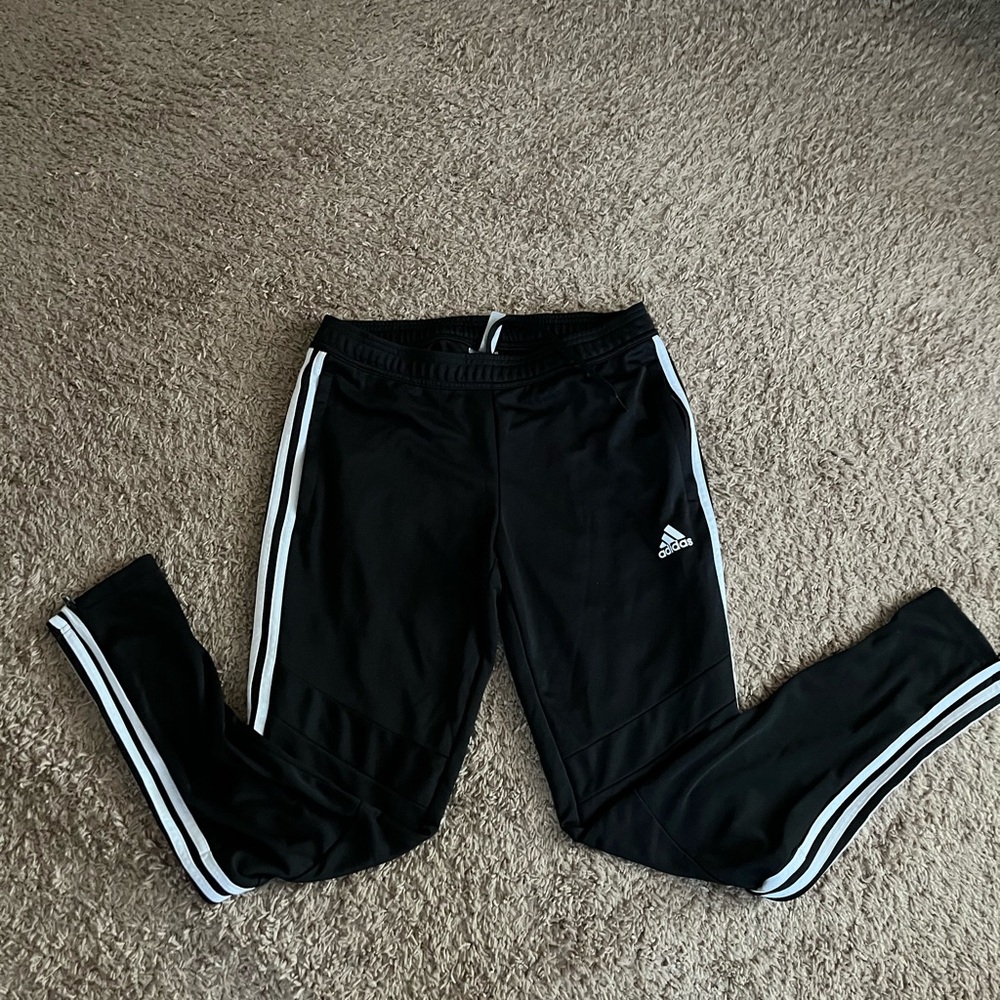 Adidas Kids Black Track Pants